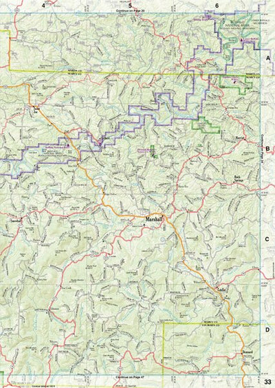 Arkansas Atlas & Gazetteer Page 33 Preview 1