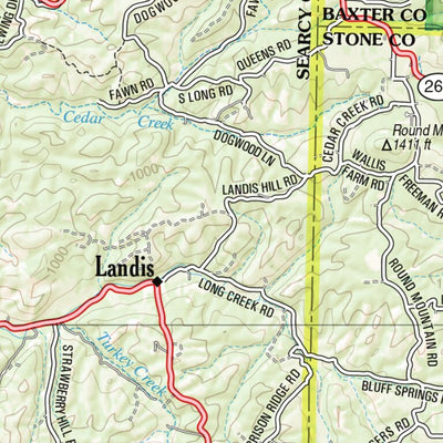 Arkansas Atlas & Gazetteer Page 34 Preview 3