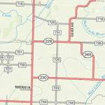 Arkansas Atlas & Gazetteer Page 38 Preview 2