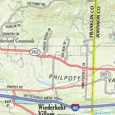 Arkansas Atlas & Gazetteer Page 44 Preview 2