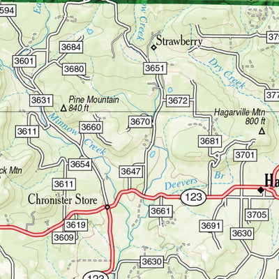 Arkansas Atlas & Gazetteer Page 45 Preview 2