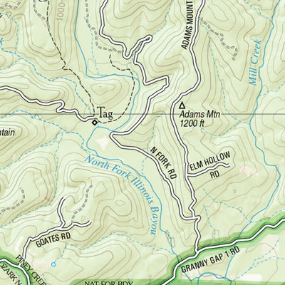 Arkansas Atlas & Gazetteer Page 46 Preview 2