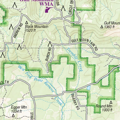 Arkansas Atlas & Gazetteer Page 47 Preview 2