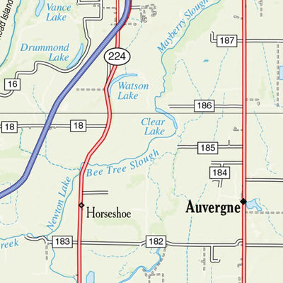 Arkansas Atlas & Gazetteer Page 51 Preview 2