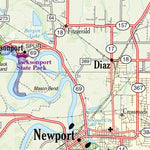Arkansas Atlas & Gazetteer Page 51 Preview 3