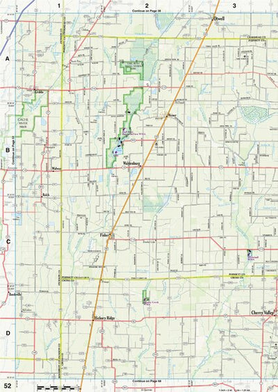 Arkansas Atlas & Gazetteer Page 52 Preview 1
