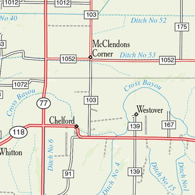 Arkansas Atlas & Gazetteer Page 54 Preview 2