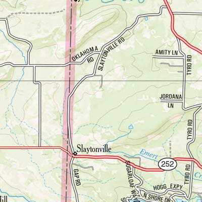 Arkansas Atlas & Gazetteer Page 56 Preview 2