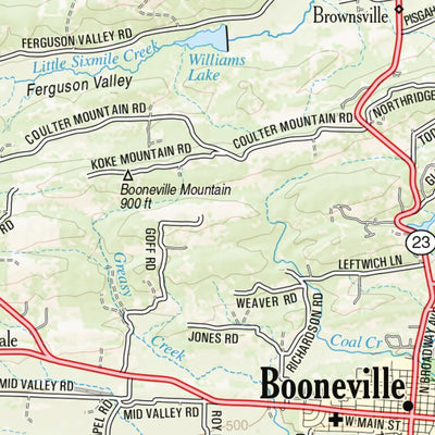 Arkansas Atlas & Gazetteer Page 57 Preview 3