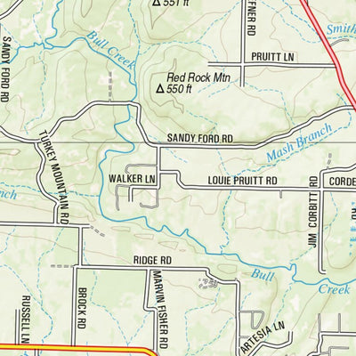 Arkansas Atlas & Gazetteer Page 63 Preview 2