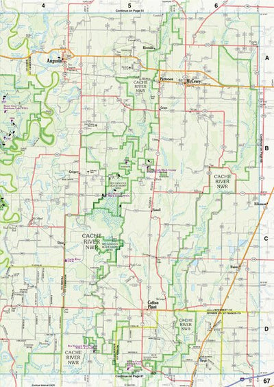 Arkansas Atlas & Gazetteer Page 67 Preview 1