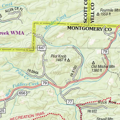 Arkansas Atlas & Gazetteer Page 74 Preview 2