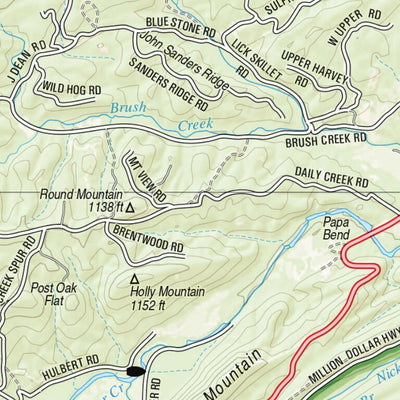 Arkansas Atlas & Gazetteer Page 74 Preview 3