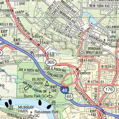 Arkansas Atlas & Gazetteer Page 78 Preview 3