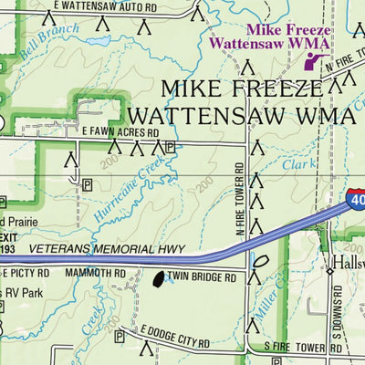 Arkansas Atlas & Gazetteer Page 80 Preview 3