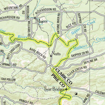 Arkansas Atlas & Gazetteer Page 87 Preview 3