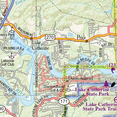 Arkansas Atlas & Gazetteer Page 88 Preview 3