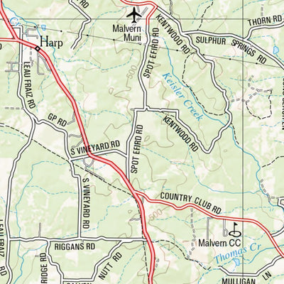Arkansas Atlas & Gazetteer Page 89 Preview 3