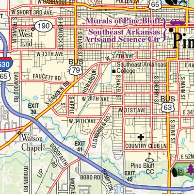 Arkansas Atlas & Gazetteer Page 91 Preview 3