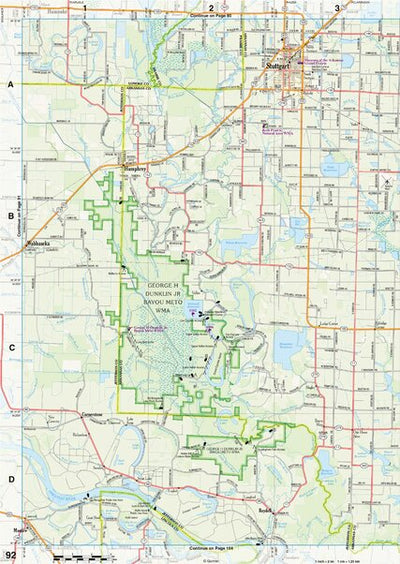 Arkansas Atlas & Gazetteer Page 92 Preview 1