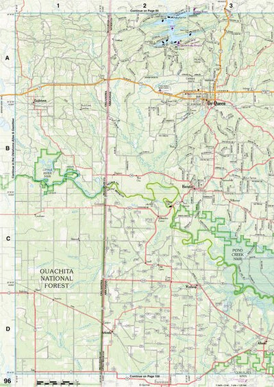 Arkansas Atlas & Gazetteer Page 96 Preview 1