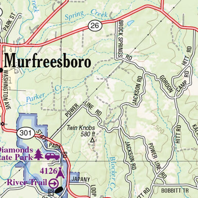 Arkansas Atlas & Gazetteer Page 98 Preview 3