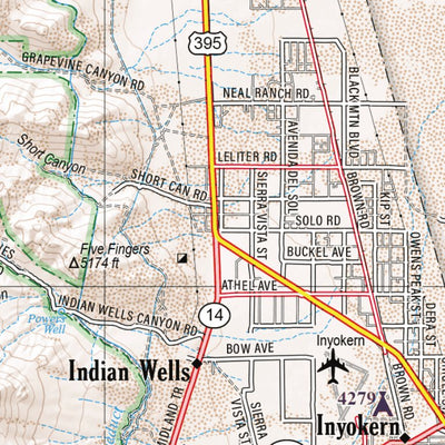 Garmin California Atlas & Gazetteer Page 107 digital map