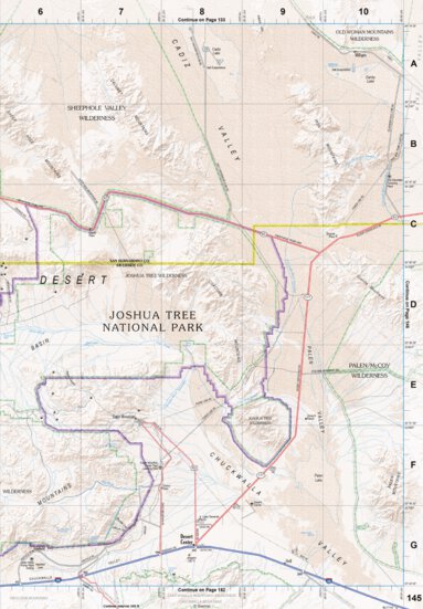 Garmin California Atlas & Gazetteer Page 145 digital map