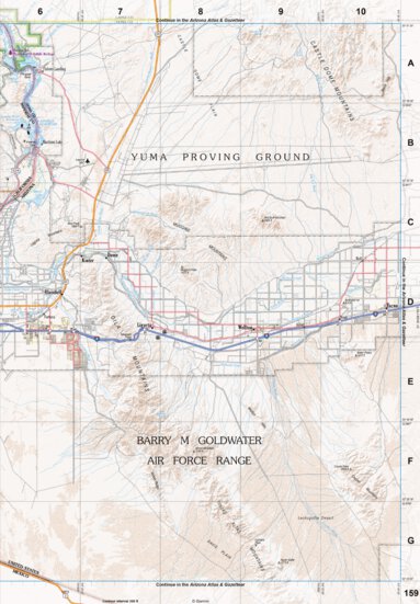 Garmin California Atlas & Gazetteer Page 159 digital map