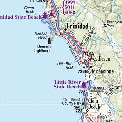 Garmin California Atlas & Gazetteer Page 30 digital map