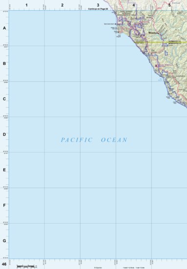 Garmin California Atlas & Gazetteer Page 46 digital map