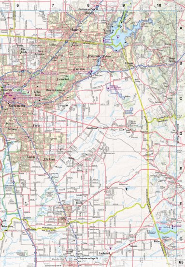 Garmin California Atlas & Gazetteer Page 65 digital map
