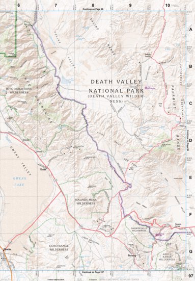 Garmin California Atlas & Gazetteer Page 97 digital map