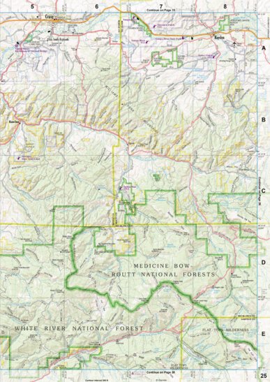 Garmin Colorado Atlas & Gazetteer Page 25 digital map