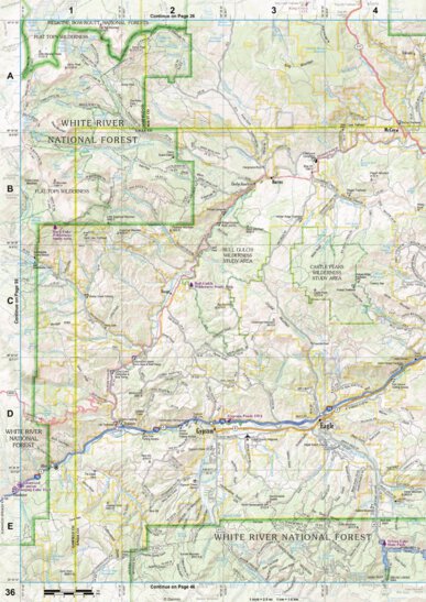 Garmin Colorado Atlas & Gazetteer Page 36 digital map