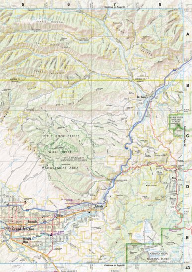 Garmin Colorado Atlas & Gazetteer Page 43 digital map