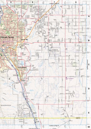 Garmin Colorado Atlas & Gazetteer Page 63 digital map