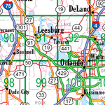 Florida Atlas & Gazetteer Overview Map Preview 3