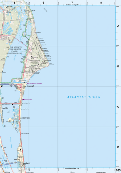Florida Atlas & Gazetteer Page 103 Preview 1