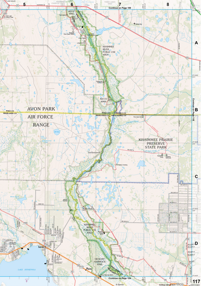 Florida Atlas & Gazetteer Page 117 Preview 1