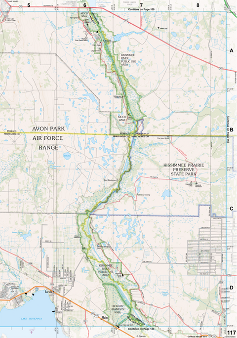 Florida Atlas & Gazetteer Page 117 Preview 1