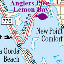 Florida Atlas & Gazetteer Page 120 Inset Preview 3