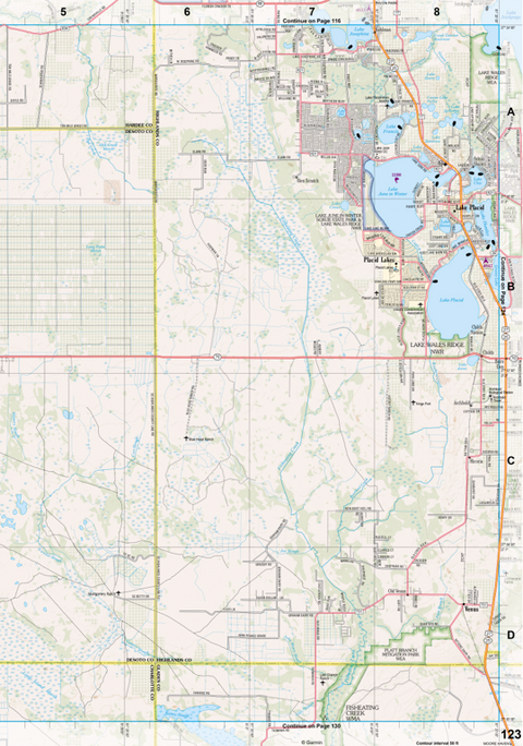 Florida Atlas & Gazetteer Page 123 Preview 1