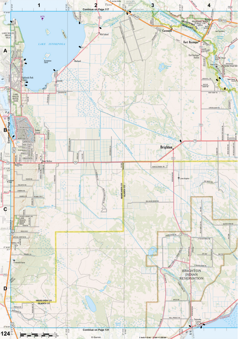 Florida Atlas & Gazetteer Page 124 Preview 1