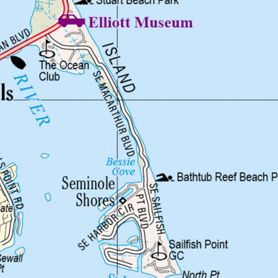 Florida Atlas & Gazetteer Page 127 Inset Preview 2