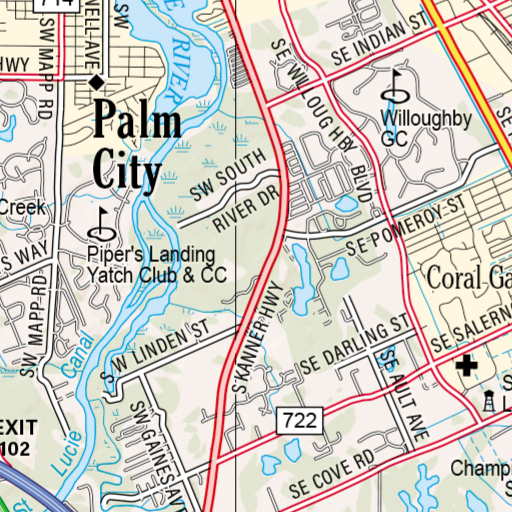 Florida Atlas & Gazetteer Page 127 Inset Map by Garmin | Avenza Maps