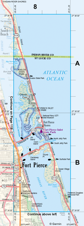 Florida Atlas & Gazetteer Page 127 Preview 1