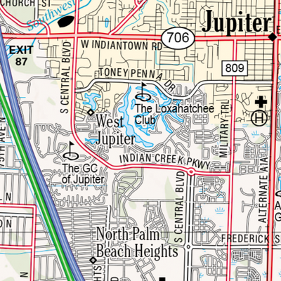 Florida Atlas & Gazetteer Page 134 Preview 3