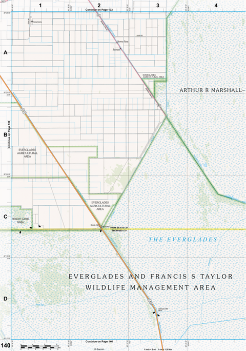 Florida Atlas & Gazetteer Page 140 Preview 1