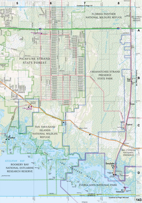 Florida Atlas & Gazetteer Page 143 Preview 1